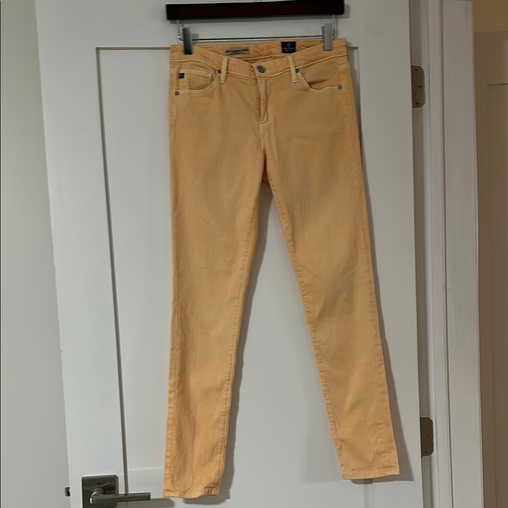 AG Legging Ankle Orange Jeans Size 28